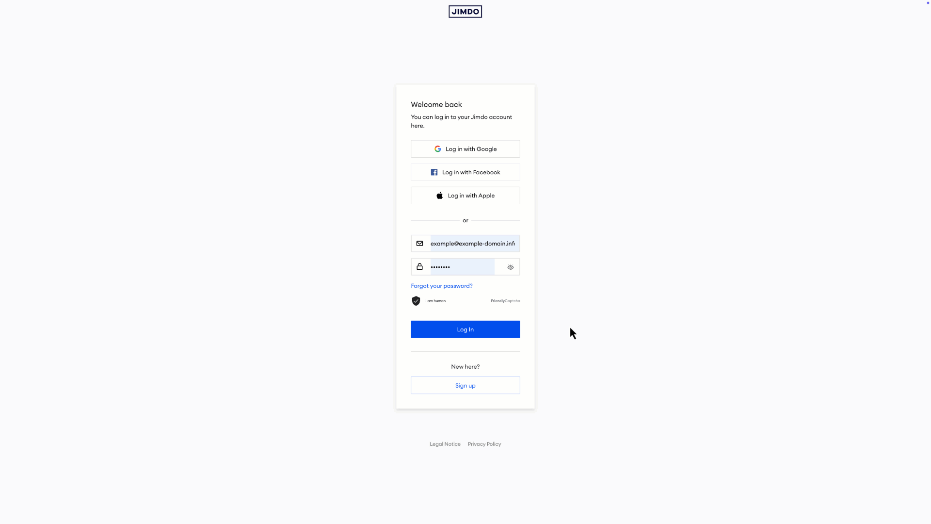 Animazione che mostra come fare clic su Modifica sito web per il sito desiderato nel pannello di Jimdo, quindi selezionare Fatture dal menu a sinistra, cliccare su Dettagli nella fattura attuale e accedere alla pagina di pagamento per saldarla.